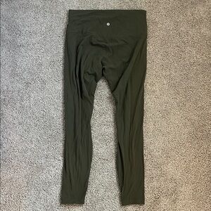 lululemon athletica Olive Green Leggings